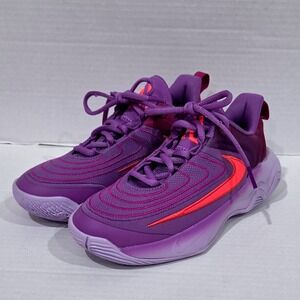 Nike Giannis Immortality 3 Purple Bright Crimson Kids Basketball Shoes Y1